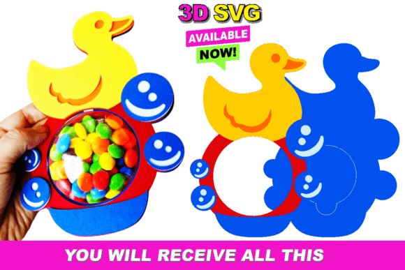 Download Rubber Duckie Candy Holder - Rubber duckie Collection
