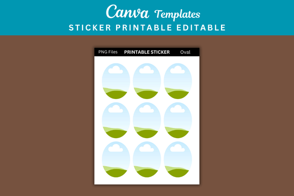 Download 1 Oval Sticker Printable Templates - Printable templates Collection
