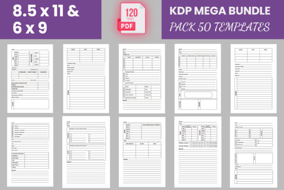 Download KDP Interior Editable Bundle - Editable bundle Collection
