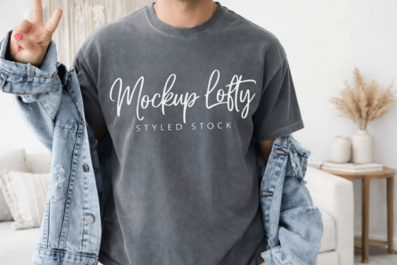 Download Pepper Comfort Colors 1717 Shirt Mockup - Premium Bundle