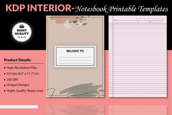 Download Notebook Printable Templates - Printable templates Collection
