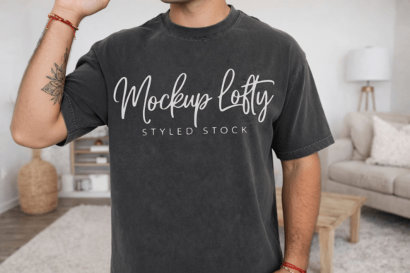Download Comfort Colors 1717 Pepper Shirt Mockup - Premium Bundle