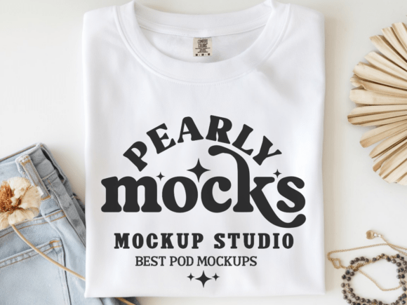 Download Comfort Colors C1717 Folded Shirt Mockup - Premium Resources