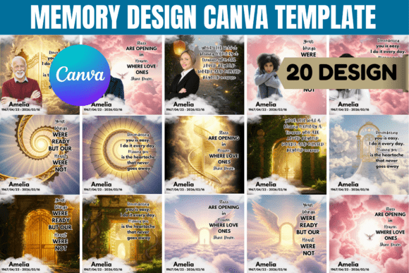 Download Memory Design Canva Editable Bundle - Editable bundle Collection