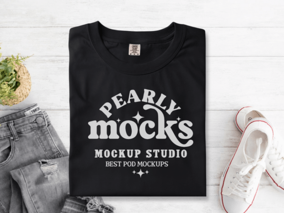 Download Comfort Colors 1717 Flat Lay Mockup 15 - Premium Resources